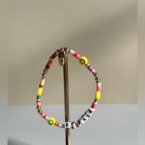 Multi-colored “Be Free” Bracelet